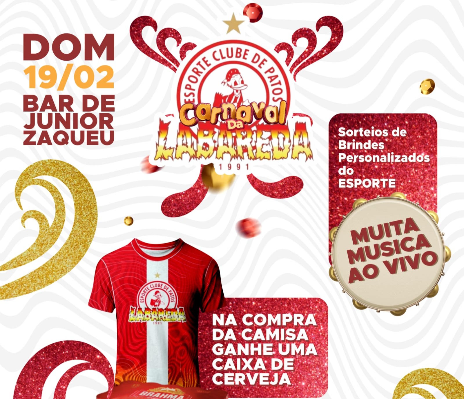 Camiseta Cerveja Brahma Time Torcedor Personalizada